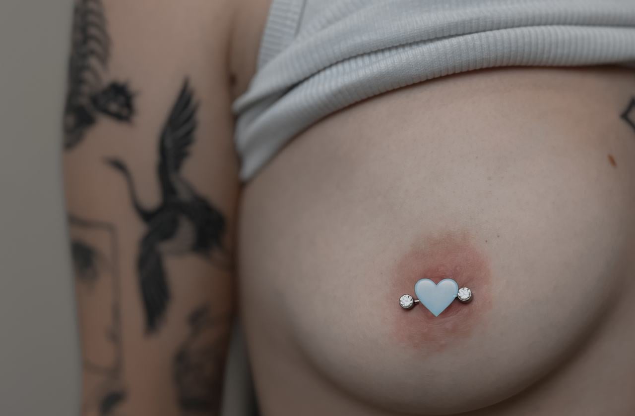Piercing bradavek