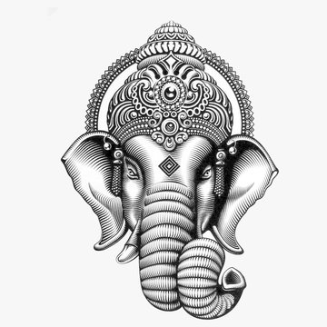 249-2491817_ganesha-face-tattoo-designs-hd-png-download