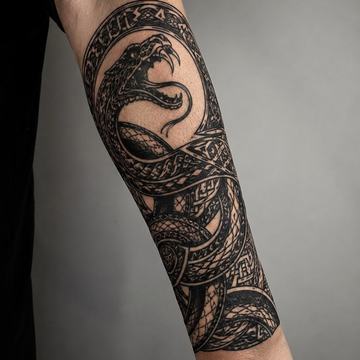Inspirace pro vikingské tetování