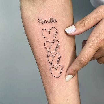 Tetování jako připomínka dítěte