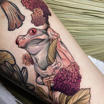 Frog-Tattoos-and-the-transformation-on-skin