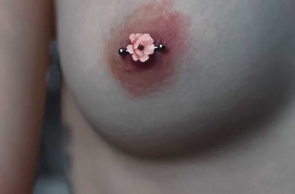 Piercing bradavek