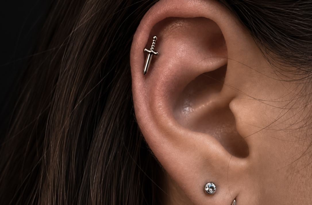 Piercing ucha