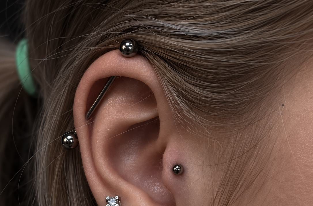 Piercing ucha