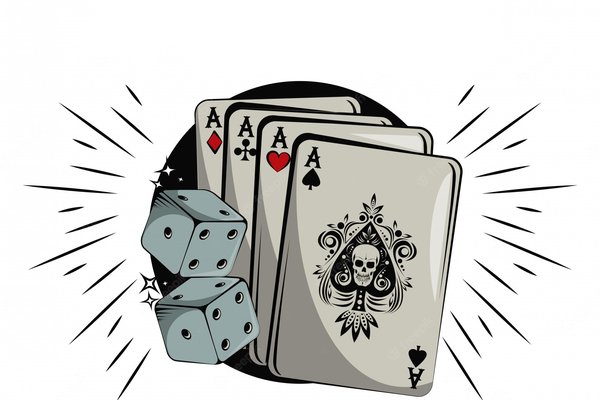 Inkedold-school-tattoo-with-poker-cards-drawing-design_18591-22082
