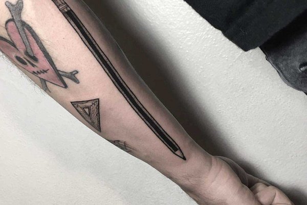Pencil-Tattoo-by-Anna-Neudecker