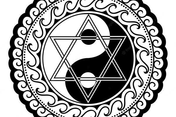 circular-pattern-form-mandala-henna-mehndi-tattoo-decoration-decorative-ornament-ethnic-oriental-style-with-yinyang-symbol-star-david-outline-doodle-vector-illustration_174889-655