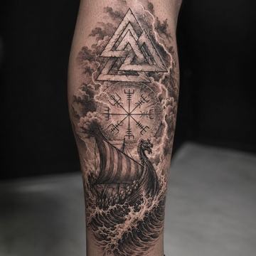 Vikingské symboly v tetování