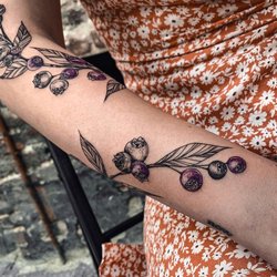 Dámské tetování na ruce