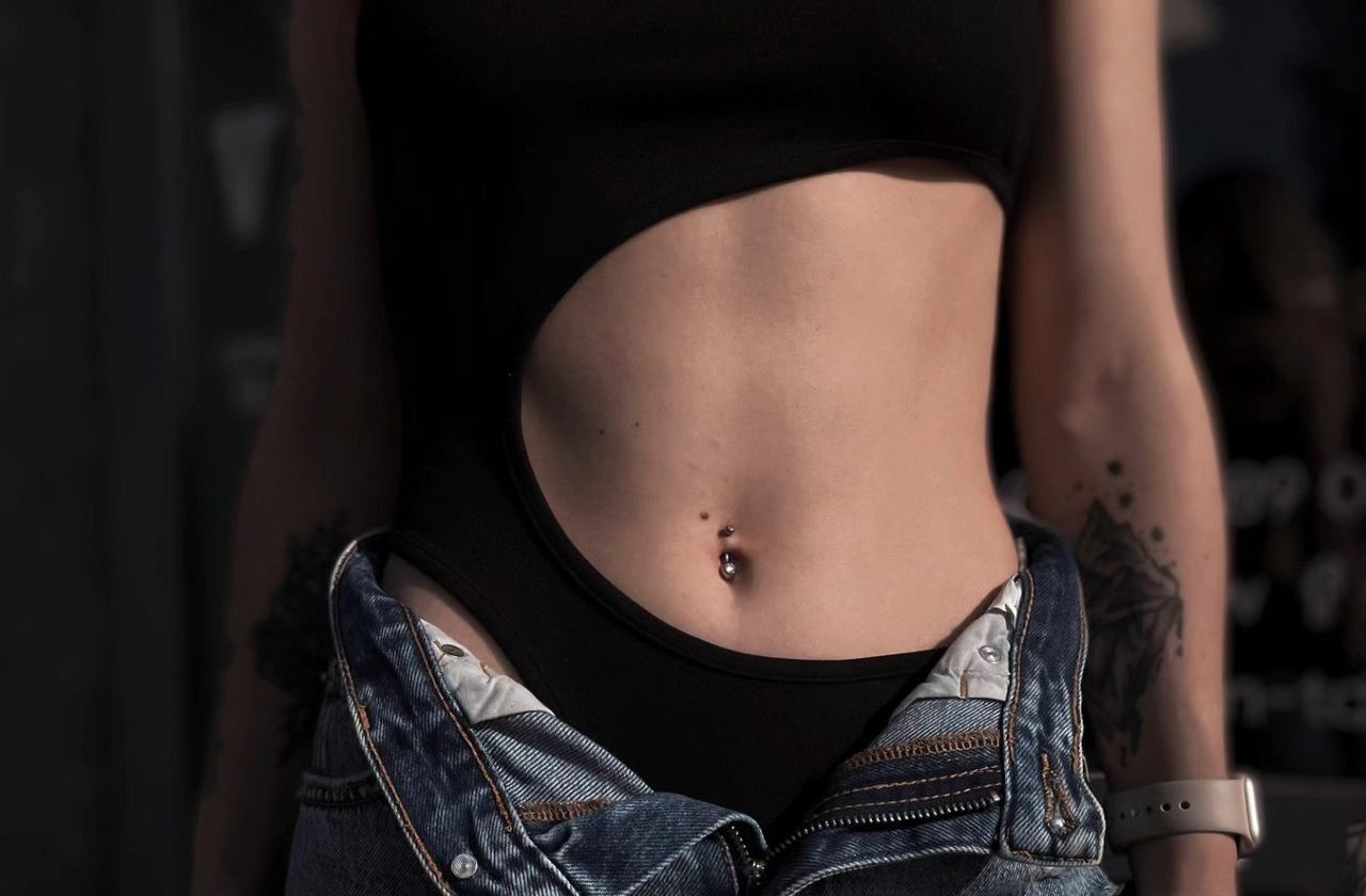 Piercing pupíku